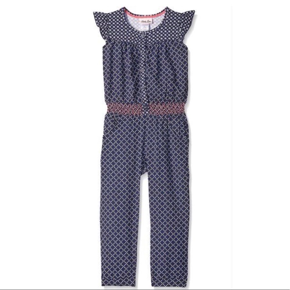 Little Lass Printed Romper